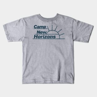 Camp New Horizons (vintage/distressed) Kids T-Shirt